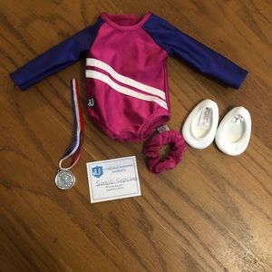 American Girl Doll gymnastics outfit